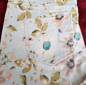Vanilla Star low rise floral jeggings